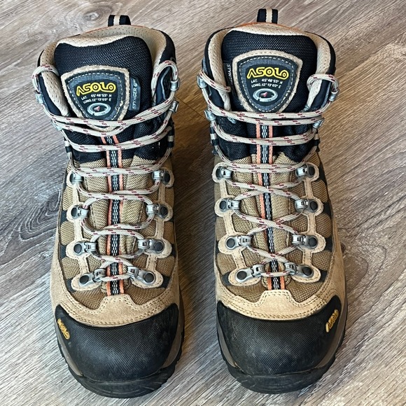 Asolo Stynger GTX Hiking Boots Backpacking Brown Womens 9.5 UK 8 EU 42 - Picture 3 of 11